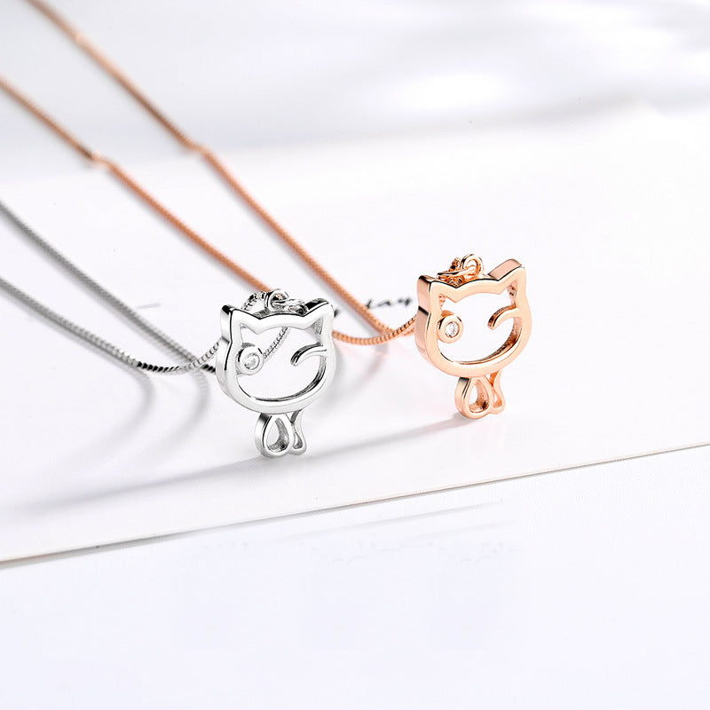Twinkle Kitty Necklace