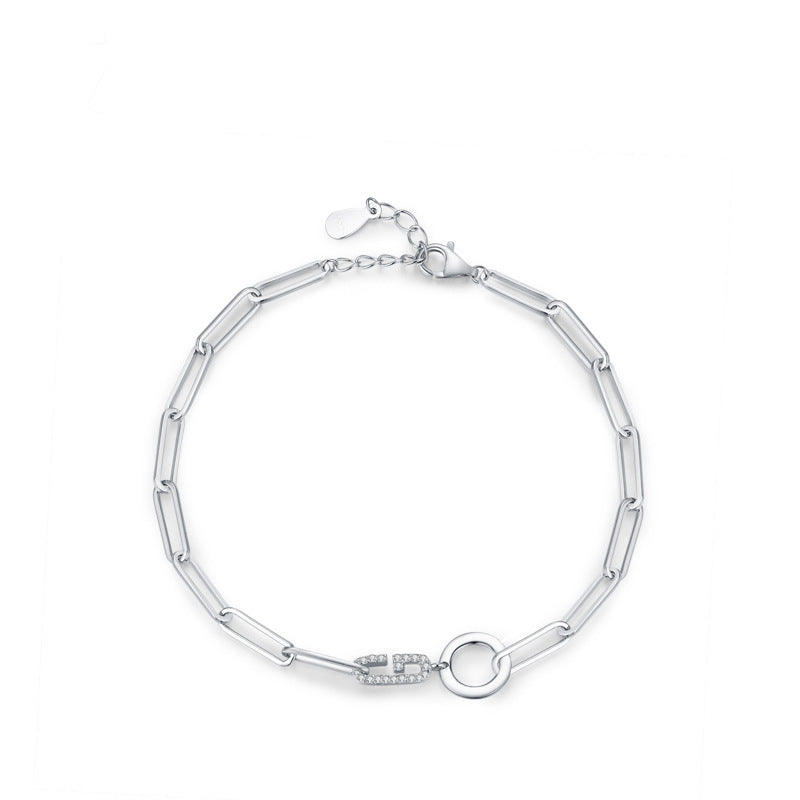 Silver Glitz Bracelet