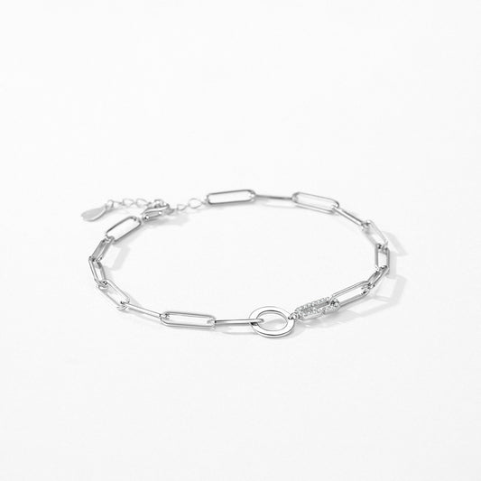 Silver Glitz Bracelet