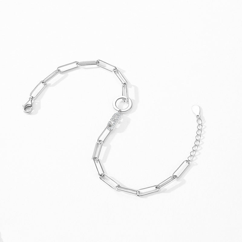 Silver Glitz Bracelet